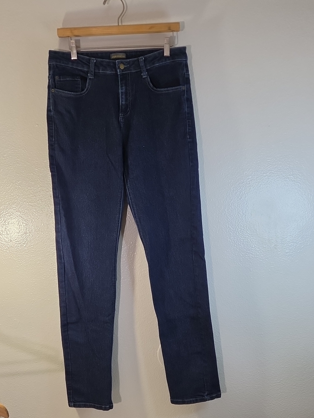 Apparel Collection Womens 32 Dark Wash Bootcut Jeans Stretch Long